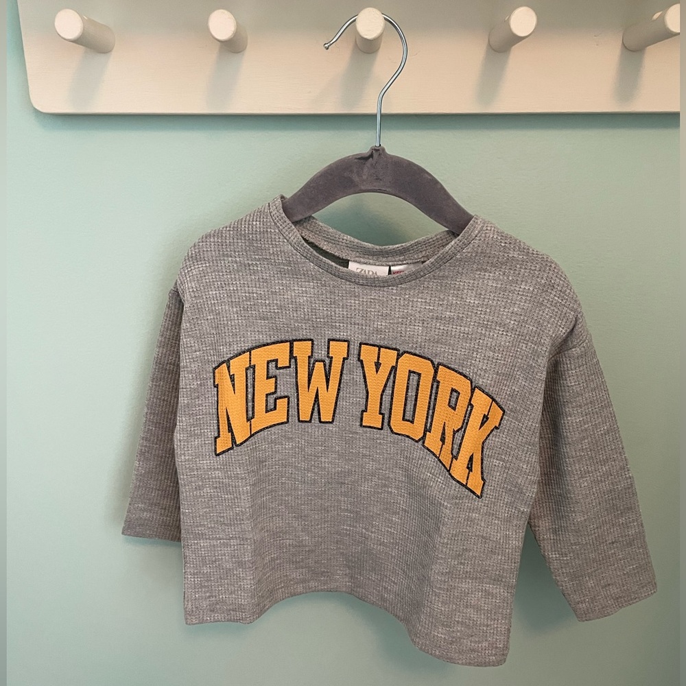 Zara New York Waffle T-shirt